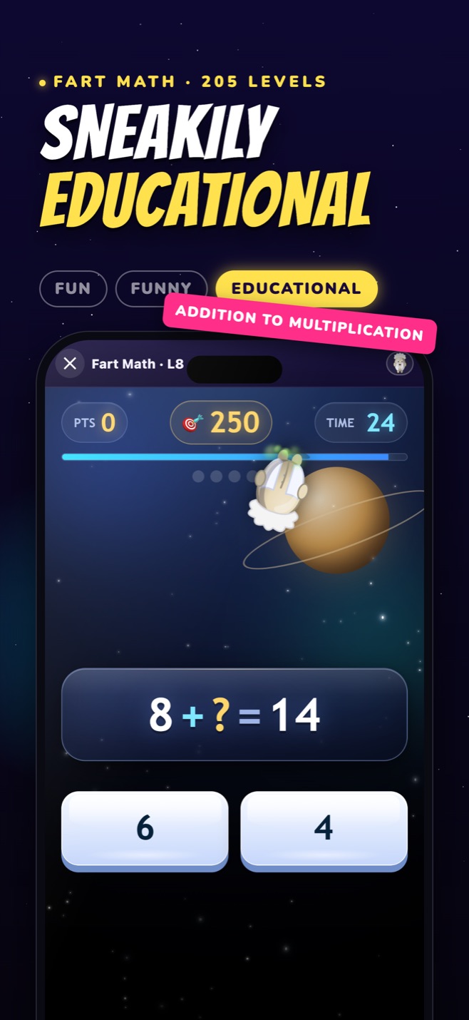 Fart Math in Quest for Uranus